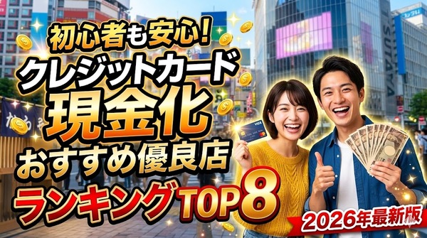 初心者も安心！クレジットカード現金化おすすめ優良店ランキングTOP8